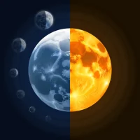 Moon Phases & Sun Calendar