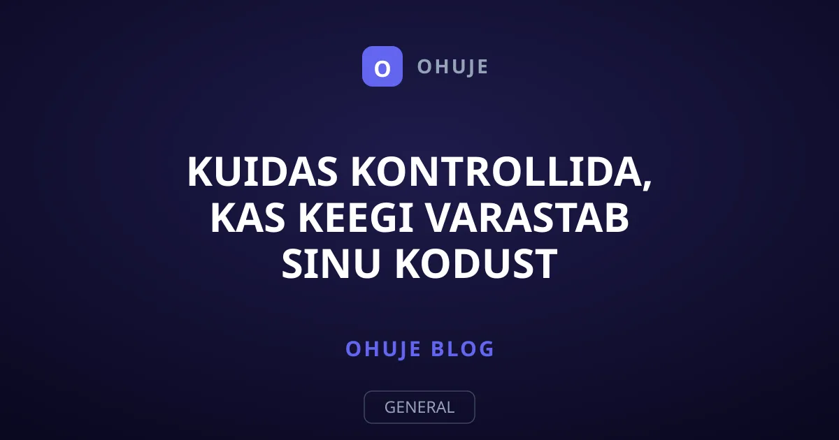 Kuidas kontrollida, kas keegi varastab sinu kodust Wi-Fi-võrku?