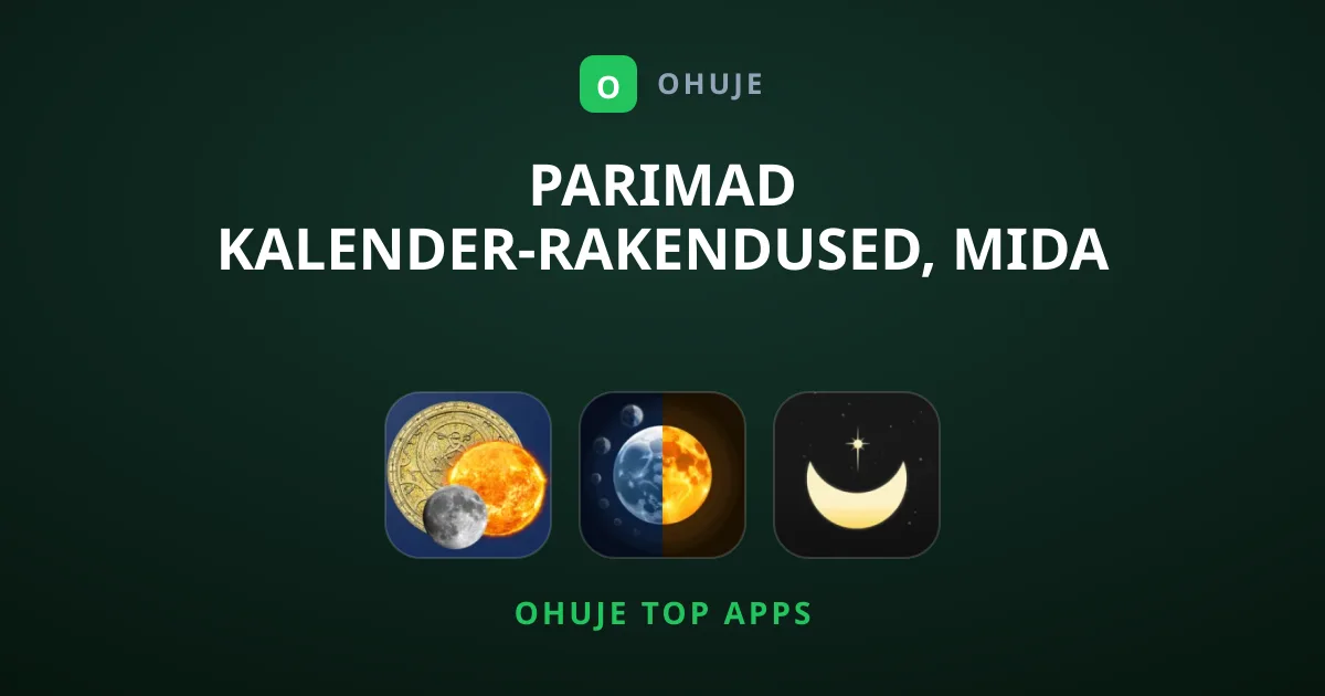Parimad Kalender-Rakendused, Mida Praegu Soovitame