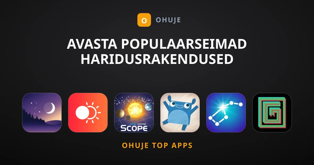 Avasta Populaarseimad Haridusrakendused Nutiseadmes